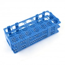 Teal Blue Plastic 21 Holes Box Rack Holder for 50ML Centrifuge Tubes