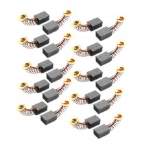 20 Pcs CB411 Electric Tool Spare Part 12mm x 9mm x 6mm Motor Carbon Brush