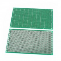 2 PCS One Sided Prototyping Experiment Matrix Tinned DIY PCB Board 9cm x 15cm