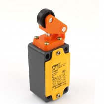 AC 380V 0.8A DC 220V 0.16A 1NO 1NC SPDT Momentary Side Roller Lever Limit Switch