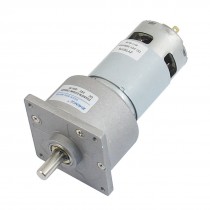 24 Voltage 10RPM Permanent Magnetism DC Geared Box Motor