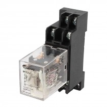 MY2J-AC12V Coil General Purpose Power Relay 8Pin 5A AC240V DC28V w Socket