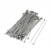 Mould Manufacturing 6mm Tip 2mm Shank Straight Ejector Pins 100 PCS