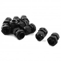 10Pcs Nylon Strain Relief PG11 Glands Connector for 5-10mm Dia Cable