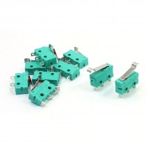KW4-OZ-3 5A 250VAC NO+NC Momentary Short Hinge Lever Limit Micro Switch x 10