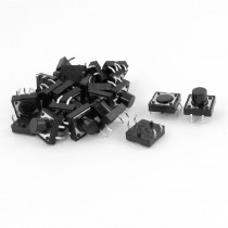 Momentary Contact Tactile Miniature Micro Switches 12mm x 12mm 25pcs
