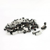 AC 125V 1A Short Hinge Roller Lever Limit Control Momentary Micro Switch 50 PCS