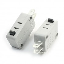 2Pcs AC250V 15A NO+NC SPDT Momentary Actuator Push Button Type Micro Switch