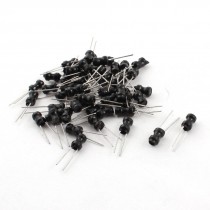 50Pcs 100uH 300mA Through Hole Radial Coil Choke Inductor 4mm x 6mm