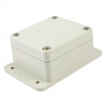Light Gray Waterproof Sealed Plastic Electric Junction Box 89x58x35mm