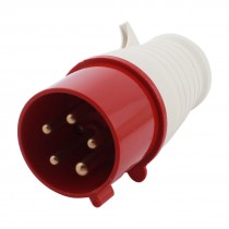 Parts AC 220-380V 240-415V 32A IP67 3P + E + N IEC309-2 Industrial Plug Red