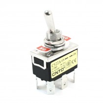 AC250V 15A DPDT 2 Positions ON/ON Latching Toggle Switch C522A