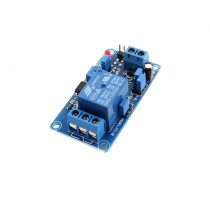 Blue 1-Ch Normally Open Triggered Time Delay Relay Switch Module DC 12V
