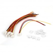 10 Pcs RC 2S Lipo Battery 3Pin JST-EH Plug Balance Charger Cable Adapter 15cm