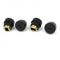 4 Pcs Angle Grinder 9mm x 6mm Rectangle Hole Carbon Brush Holder