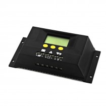 30A LCD Display Solar Street Lamp Charge Controller 12V 24V Auto Switch