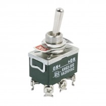 AC 250V 6A 2P2T 2 Position Power Control Toggle Switch KNG2-202