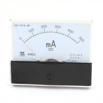 44C2 DC 0-500mA Dial Analog Panel Ammeter Ampere Meter