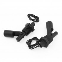 2 x ZPC6 Aquarium Liquid Water Level Floating Sensor Switch Black