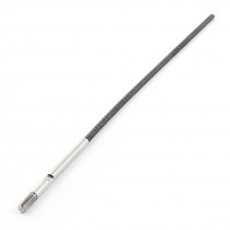 RC Boat Part 4mm Dia Thread Metal Flexible Shaft Rod 210mm
