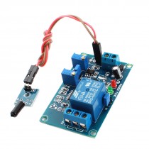 DC 5V Normally Open Viberation Time Delay PLC Module Blue