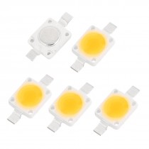 3.0-3.6V 350mA 1W Warm White High Power LED Bead SMD 6070 Chip Lamp Bulb 5pcs