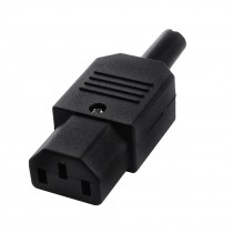 IEC C13 Female Inline Rewirable Power Plug Socket AC 250V 10A