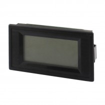 Black Shell 3-Bit Digital LCD Display Rectangle Panel Voltmeter Meter AC 80-500V