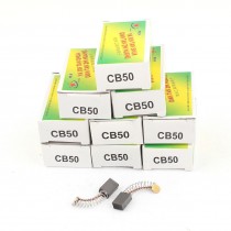 10 Pairs 12x8x5mm Power Tool Electric Motor Carbon Brushes Replacement