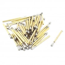 50Pcs P75-H2 1.3mm 9-Point Crown Tip Spring PCB Testing Contact Probes Pin