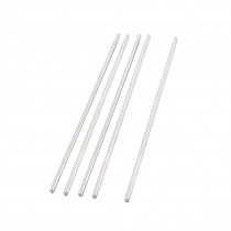 DIY Toy Car Part Stainless Steel Round Rod Shaft Axle Bar 400mm x 3mm 5Pcs