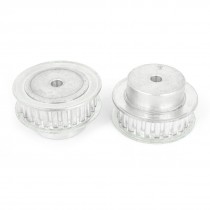2 Pcs Stainless Steel XL Type 25T 6mm Pitch 8mm Diameter Bore Timing Belt Pulley