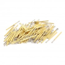 100 Pieces P100-D2 1.5mm Spherical Tip Spring PCB Testing Contact Probes Pin