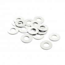 15pcs 304 Stainless Steel Back-Up Flat Washer 5mmx12mmx0.5mm for Pop Rivet