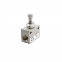 SV-02 Female 1/4 PT Pneumatic Speed Controller Flow Control Valve