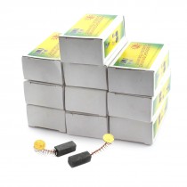 20 Pcs Electric Tool Spare Part 16mm x 6mm x 6mm Motor Carbon Brush
