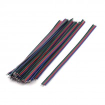 20 Pcs 15cm Length Dual Ends Tin-plated Cable for 4-Pin Jumper Wire