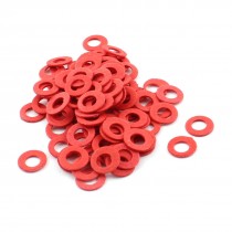 100pcs Red Insulated Paper Washer 6x3x0.5mm for Tattoo Machine Coil Core