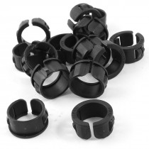15pcs 19mm x 14mm Cable Hose Harness Protective Grommet Split Snap in Bushing