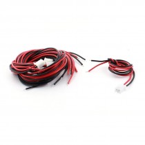 10Pcs 2.54mm Pitch 2 Pin Male JST-XH Balance Plug Connector Extension Wire 12"