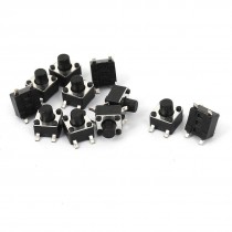 10pcs SMD SMT Momentary Mini Round Tact Tactile Push Button Switch 4.5x4.5x5.5mm
