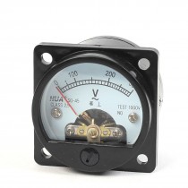 45mm Dia Round Panel Analog Volt Dial Meter SO-45 AC 0-300V