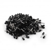 320 Pcs E7508 20AWG Black Tube Pre Insulated Cable End Pin Terminals Connectors