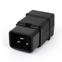 Removable IEC320 C20 Power Cable Cord Connector C20 Male Plug AC 250V 16A