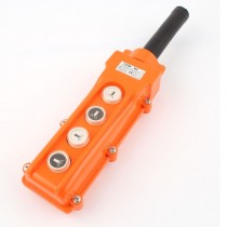 New Hoist Crane Pendant Pushbutton Switch Up Down Rain Proof Button 4