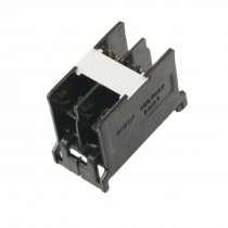 Clear Plastic Cover Dual Rows 2 Positions Terminal Block IN12BK