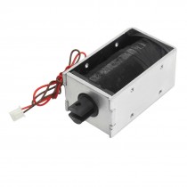 DC 24V 0 3A 3mm Stroke 0 9kg Force Pull Type Solenoid Electromagnet
