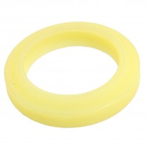 22.4mm x 30.4mm x 6mm PU Wiper Dust Seal Gasket Beige