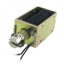 DC 24V 25 2W Pull Type Open Frame Electromagnet Linear Solenoid
