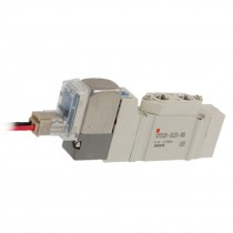 DC 24V L Plug Connector SY3120 5LZD M5 Solenoid Valve